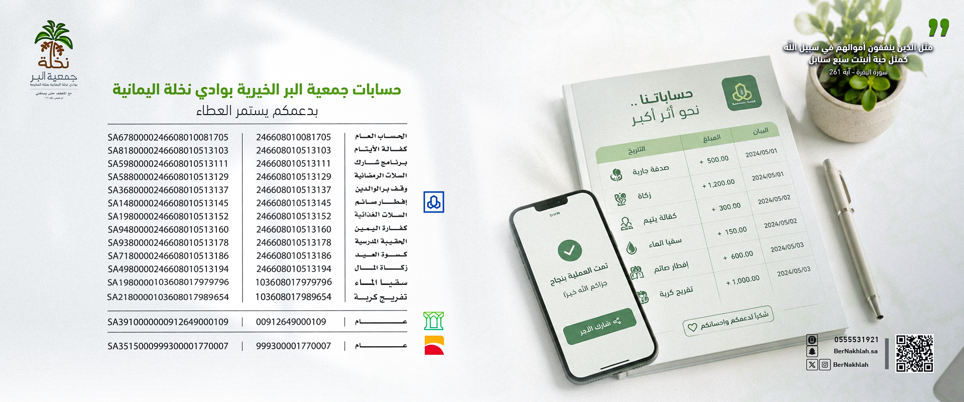 الجمعية الخيرية بوادي نخلة اليمانية